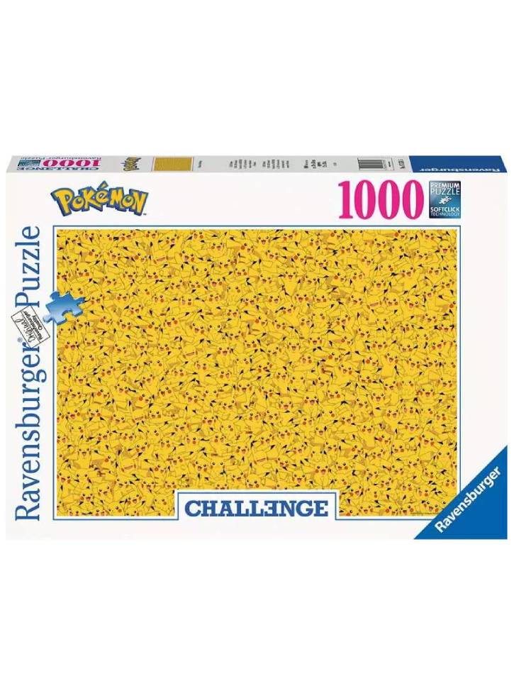 Puzzle Ravensburger Pikachu Challenge 1000pc (10217576)