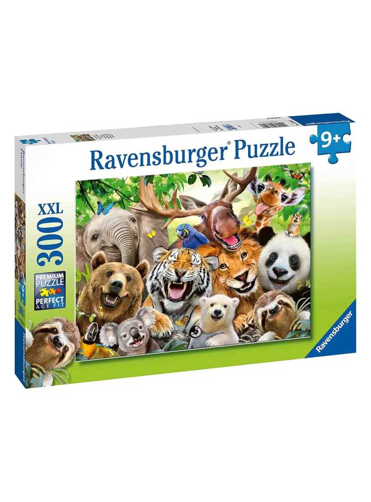 Puzzle Ravensburger Exotic Animals Selfie 300pc (RAE10113354)