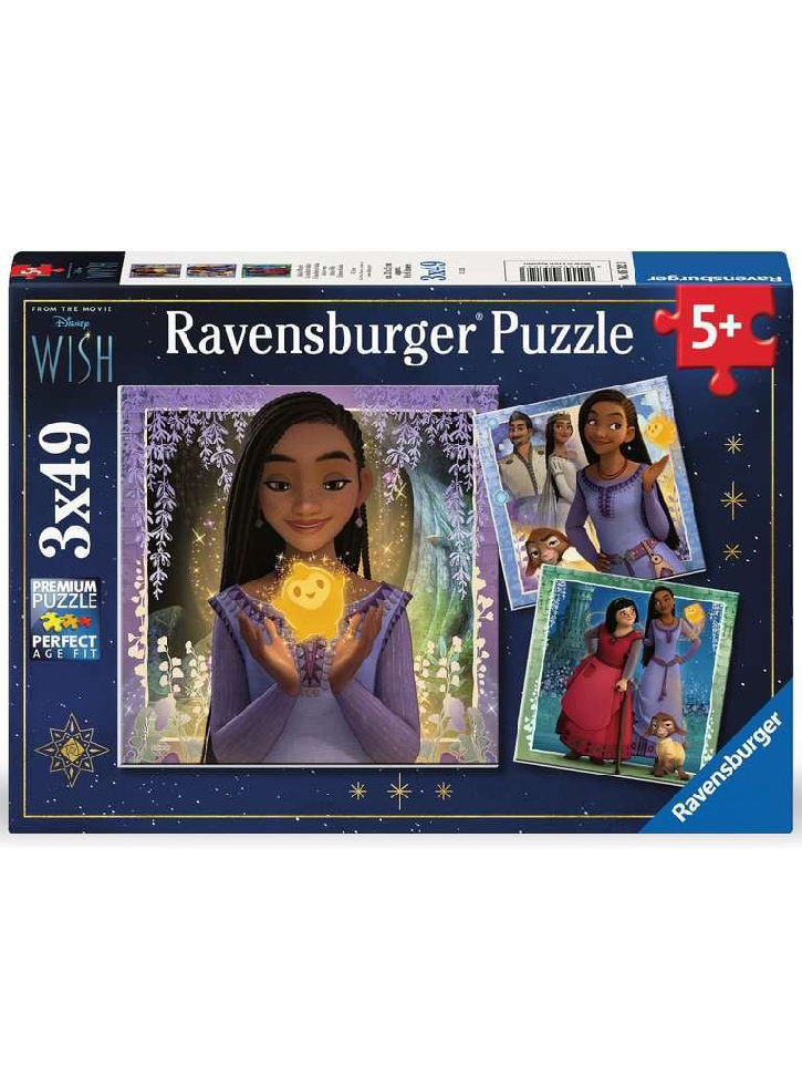 Puzzle Ravensburger Disney Wish 3x49p (10105702)