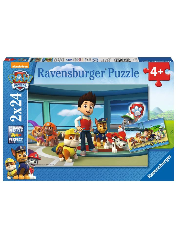 Puzzle Ravensburger Paw Patrol Helpful Good Noses 2x24pc (09085)