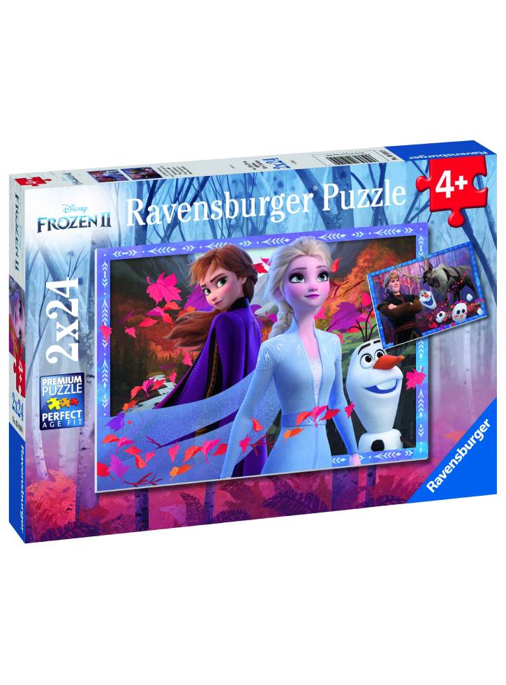 Puzzle Ravensburger Frozen 2 Frosty Adventures 2x24pc (05010)