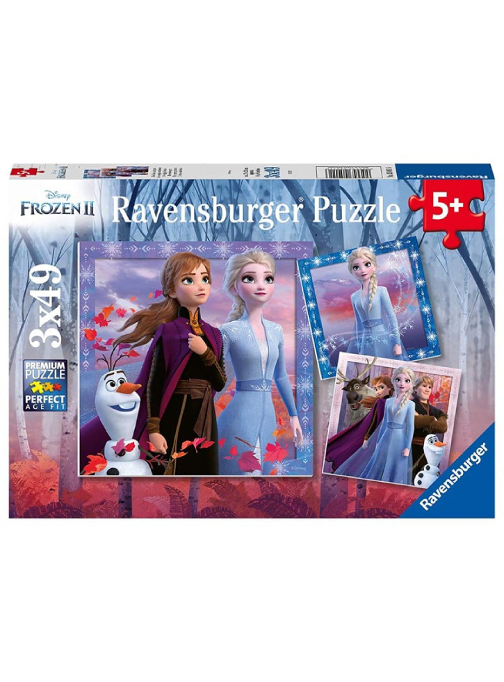 Puzzle Ravensburger Frozen 2 The Journey Starts 3x49pc (05011)