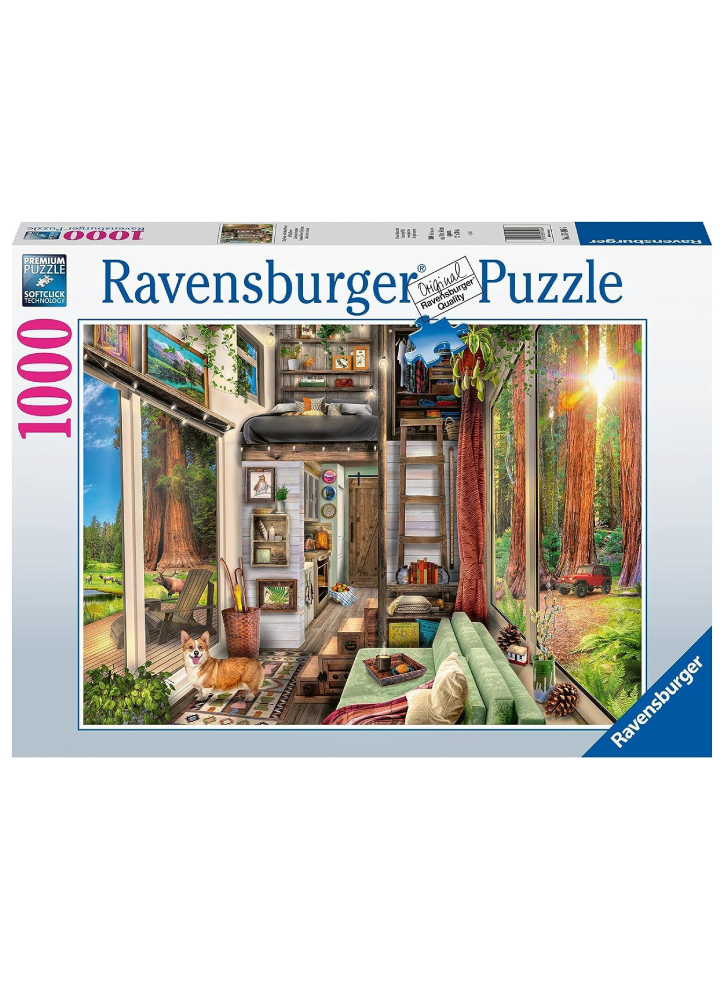 Puzzle Ravensburger Redwood Forest Tiny House 1000pc (10217496)