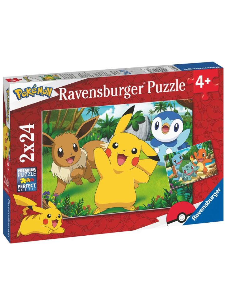 Puzzle Ravensburger Pokemon 2x24pc (10105668)