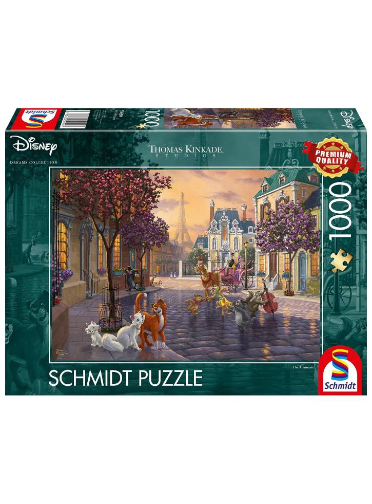 Puzzle Schmidt Thomas Kinkade Disney The Aristocats 1000pc (SCH6903)