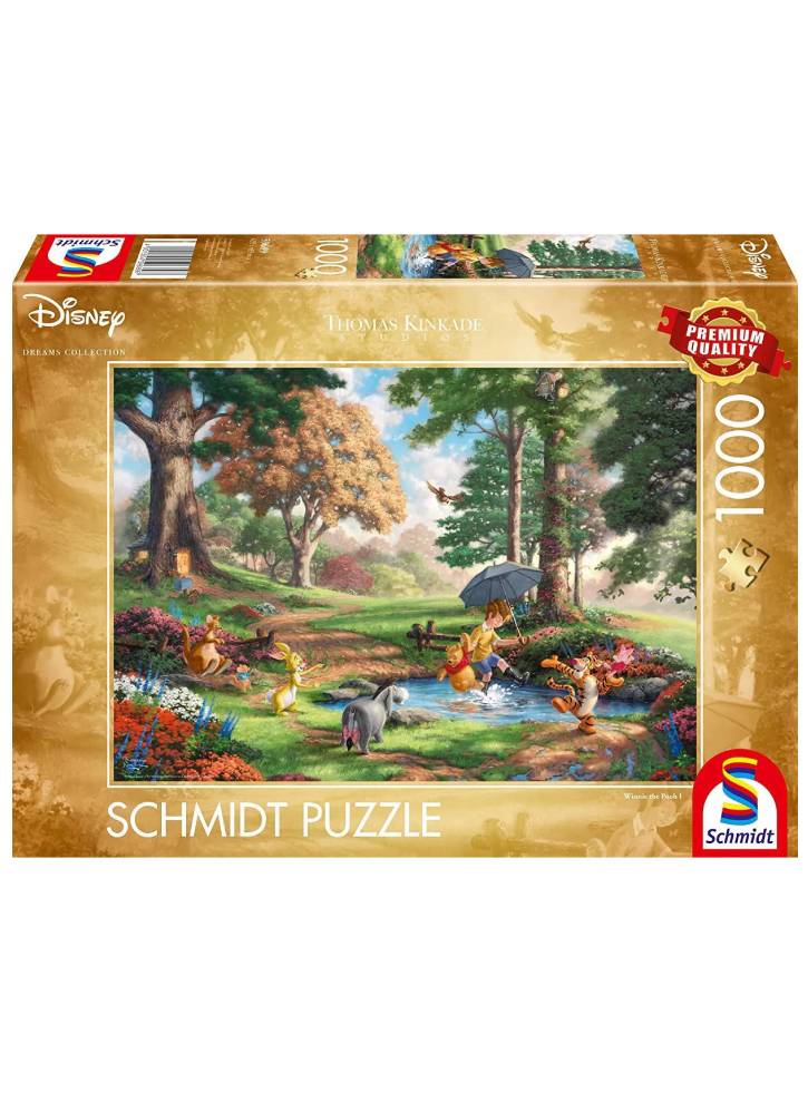 Puzzle Schmidt Thomas Kinkade Disney Winnie The Pooh 1000pc (SCH6897)