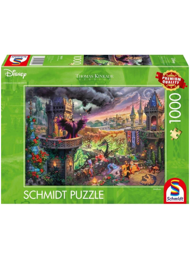 Puzzle Schmidt Thomas Kinkade Disney Maleficent 1000pc (SCH8029)