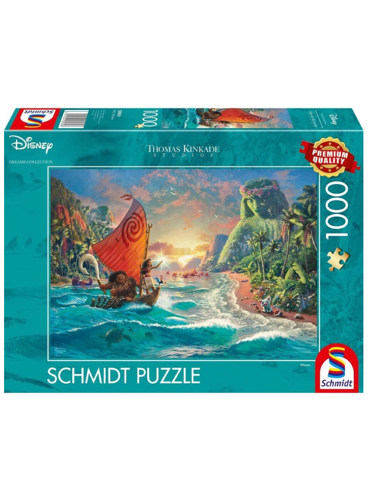 Puzzle Schmidt Thomas Kinkade Disney Moana 1000pc (SCH8030)