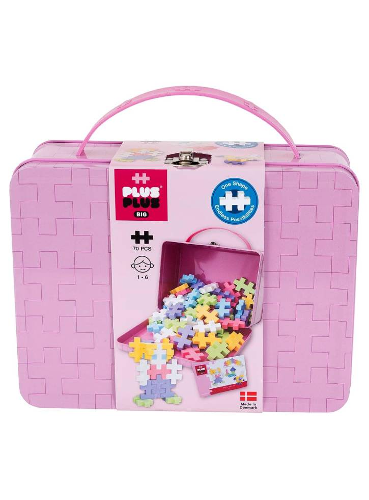 Plus-Plus BIG Suitcase Metal Pastel (3275)