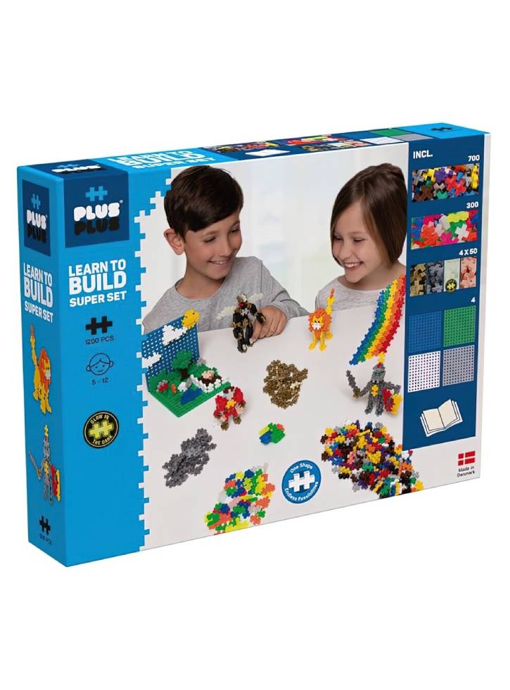 Plus-Plus Basic 1200 Learn to Build Super (3811)