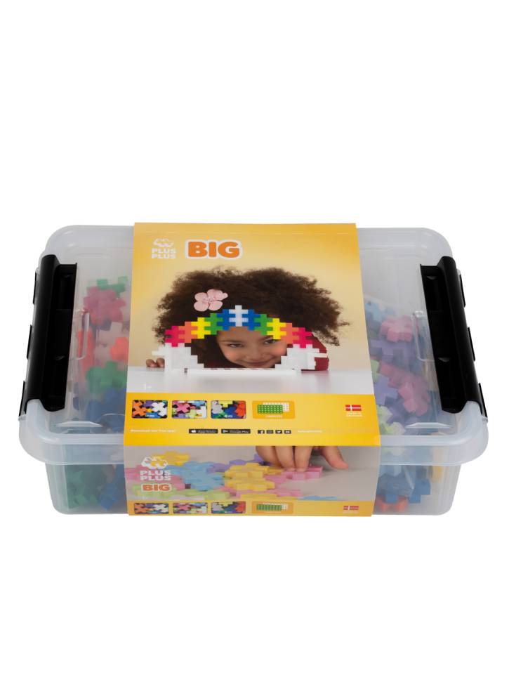 Plus-Plus BIG Storage Box Mix 200pc (3413)