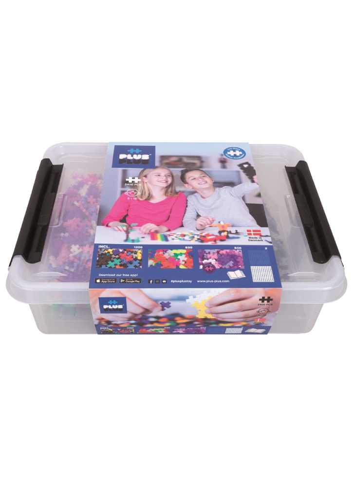 Plus-Plus Storage Box Mix 2400pc (3406)