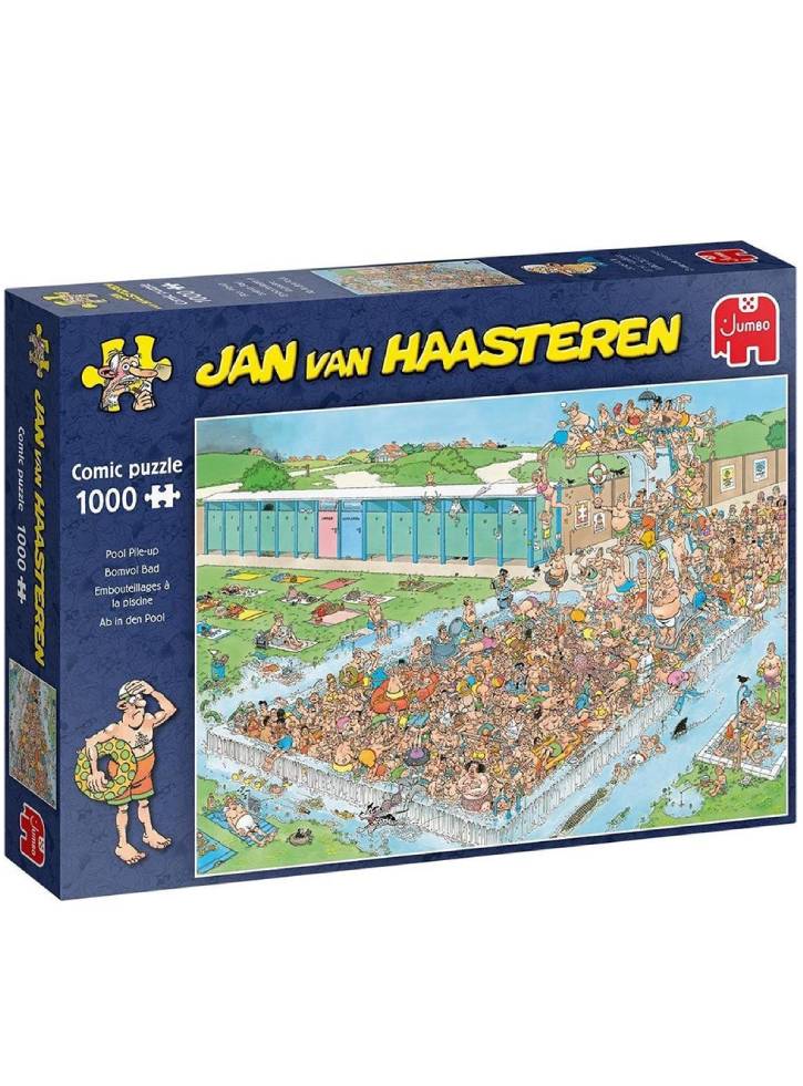 Puzzle Jan van Haasteren Pool Pile-Up 1000pc (JUM0039)