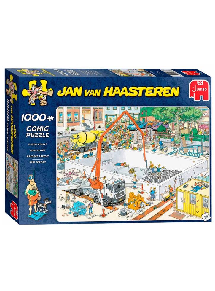 Puzzle Jan van Haasteren Almost Ready 1000pc (JUM0037)