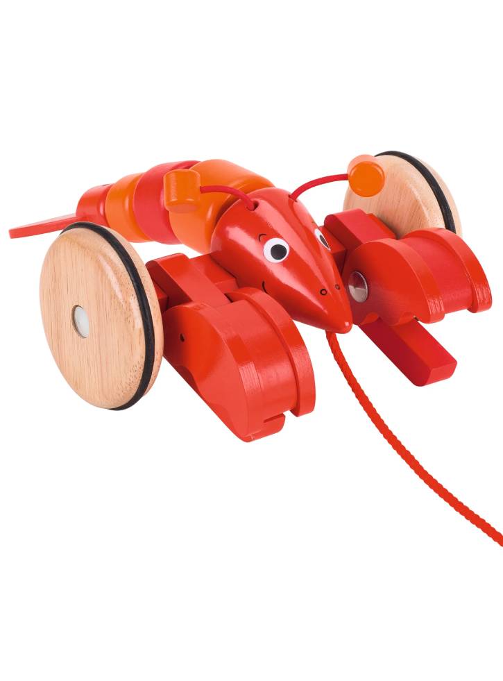 GOKI Pull-along animal Lobster Rudiger (54904)