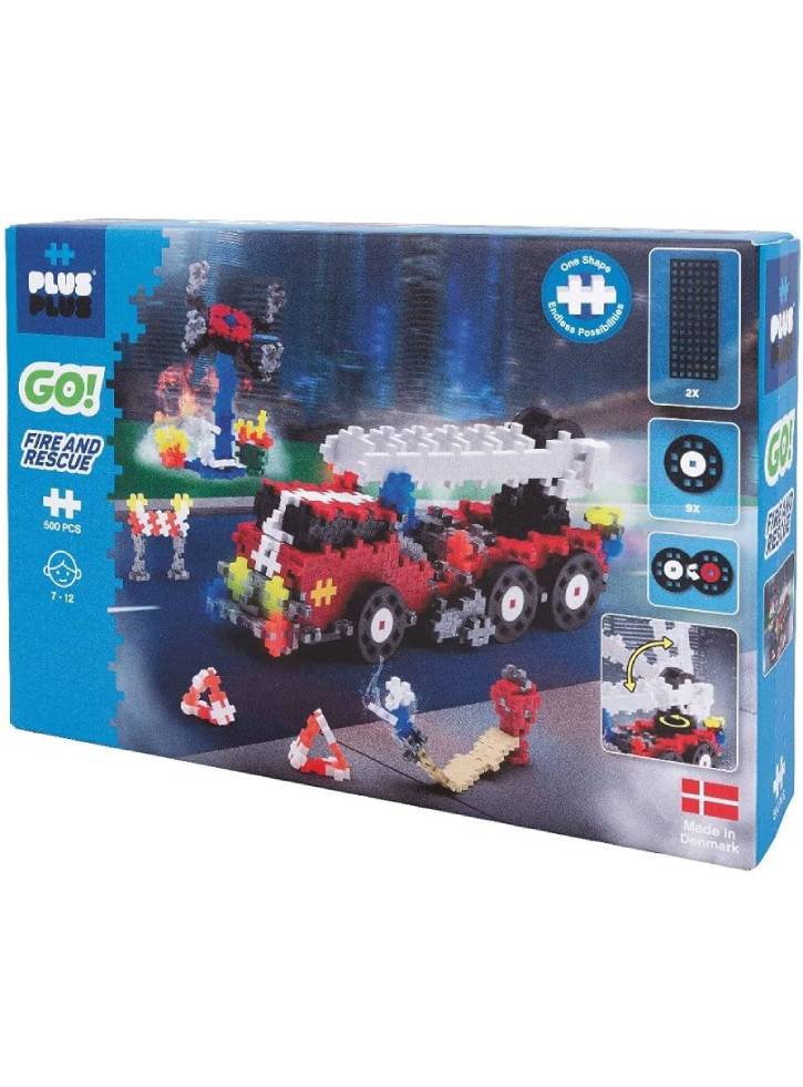 Plus Plus Go Fire and Rescue (7009)