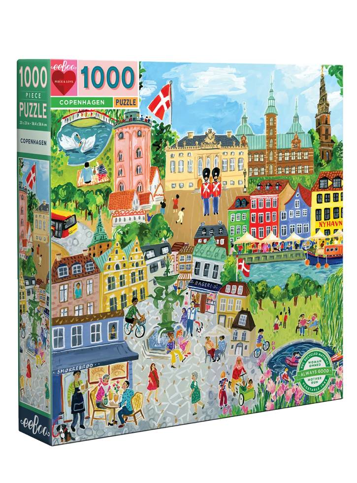 Puzzle eeBoo Copenhagen 1000pc (EPZTCOP)