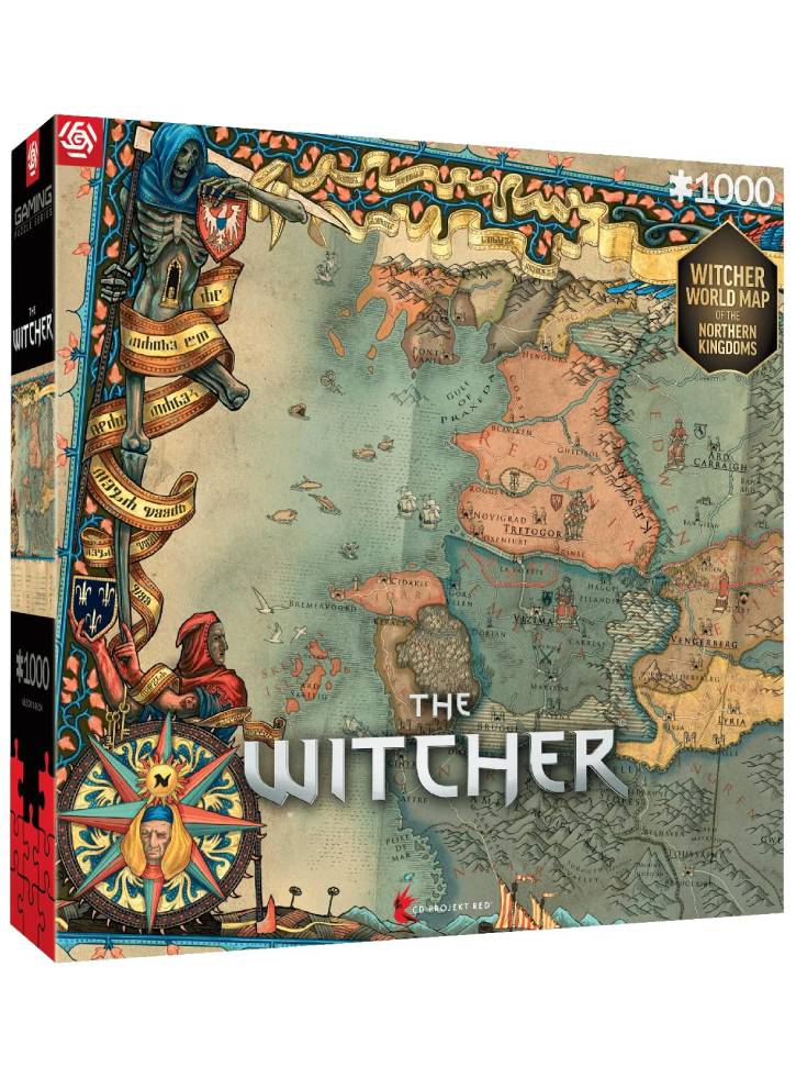 Puzzle The Witcher 3 The Northern Kingdoms 1000pc