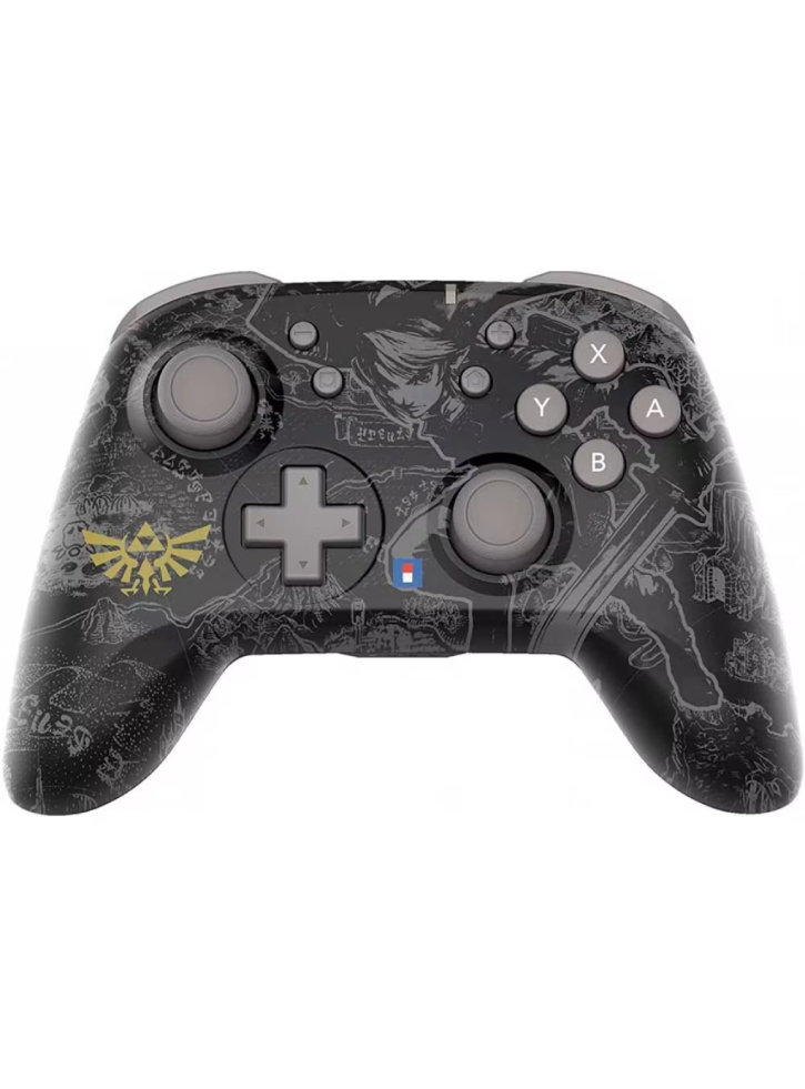 Controller Hori Pad Wireless Zelda Black & Grey - Nintendo Switch