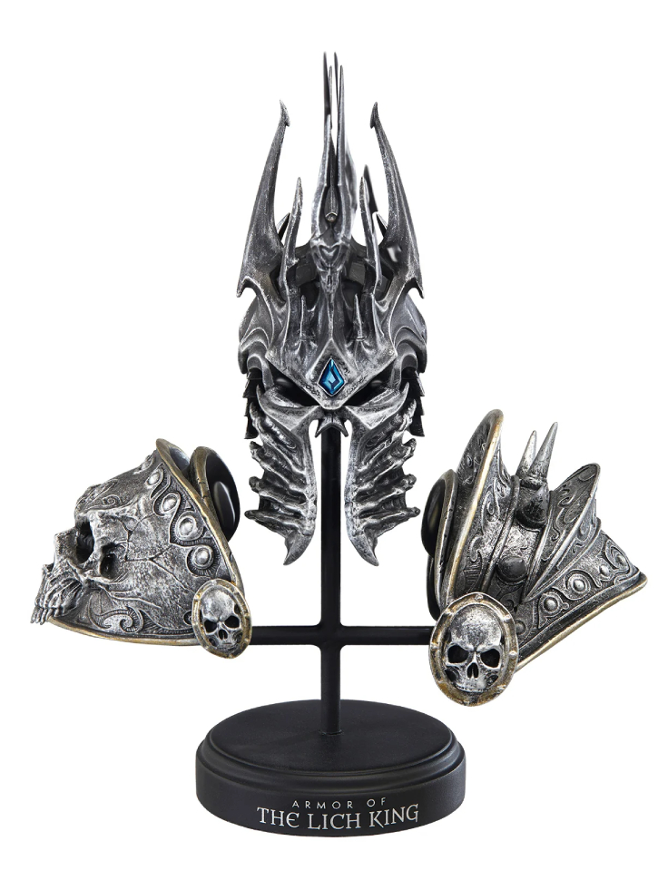 Blizzard World of Warcraft Iconic Helm & Armor of Lich King Replica