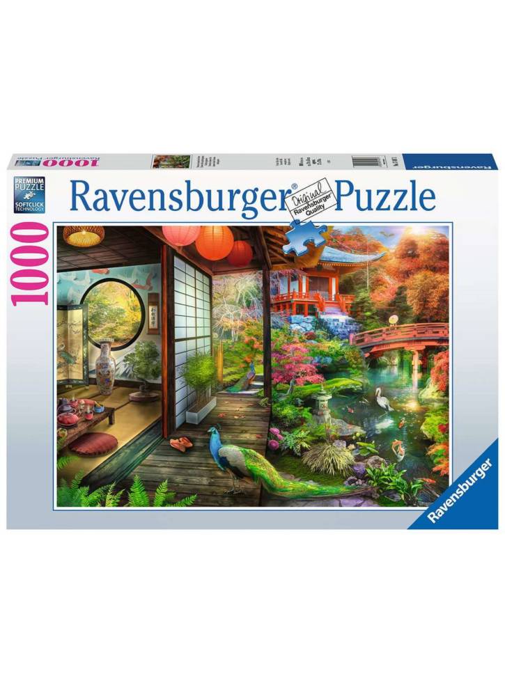 Puzzle Ravensburger Japanese Garden Teahouse Kyoto 1000pc (10217497)