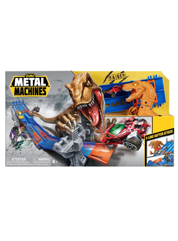 Metal Machines Playset 4 Lane Raptor Attack (6740)