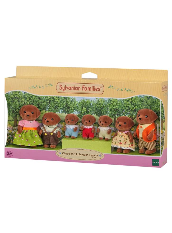 Sylvanian Families Chocolate Labrador Family 5730