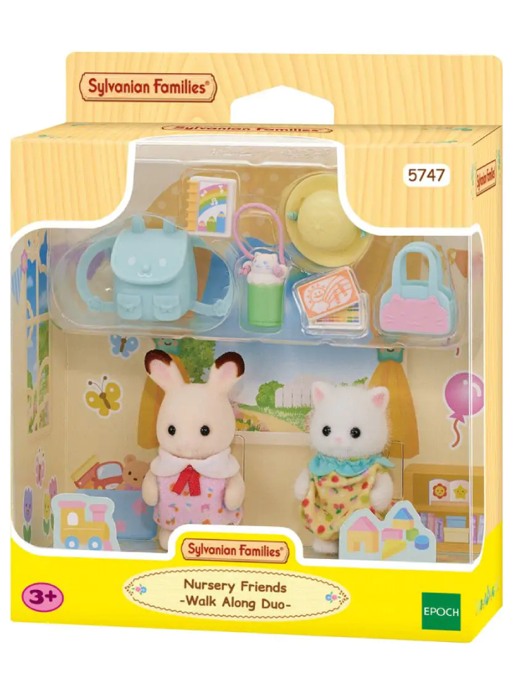 Sylvanian Families Nursery Friends Walk Along Duo 5747