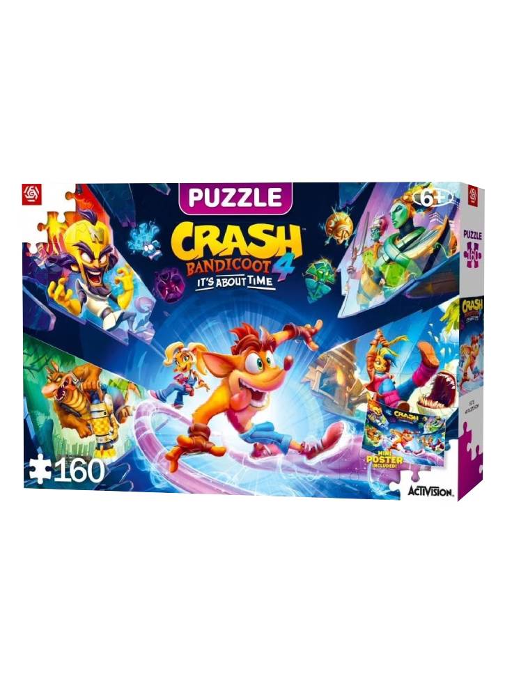 Puzzle Kids Crash Bandicoot 4 It\'s About Time 160pc