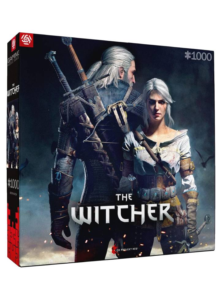 Puzzle The Witcher (Wiedzmin) Geralt and Ciri 1000pc