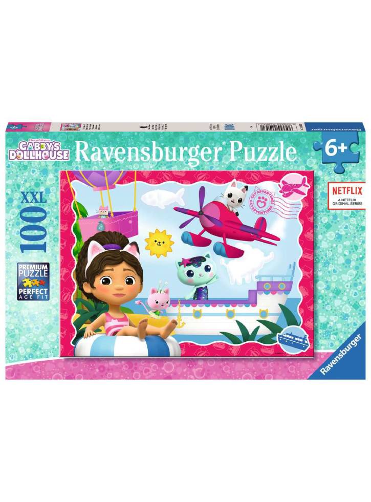 Puzzle Ravensburger Gabby\'s Dollhouse 100pc