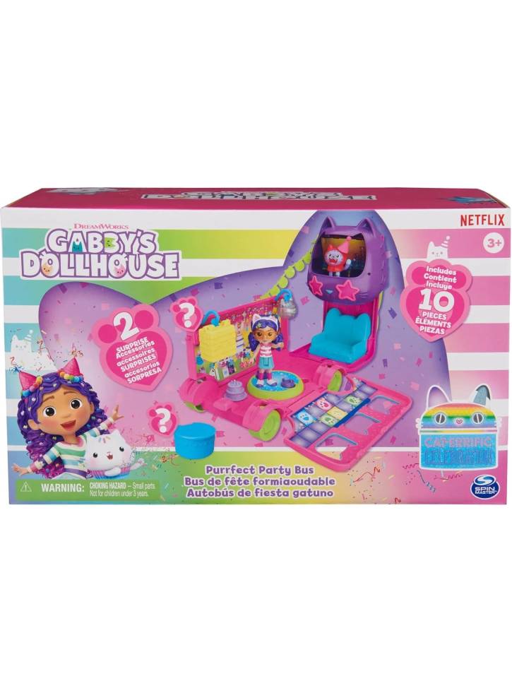 Gabby\'s Dollhouse Sprinkle Party Bus (6068015)