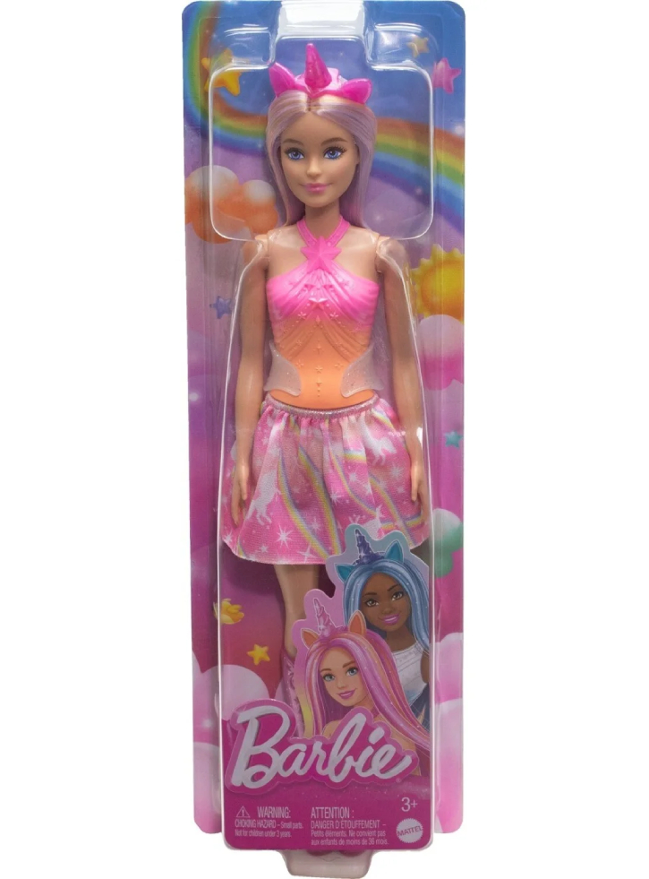 Papusa Barbie A Touch of Magic Unicorn Pink (HRR13)