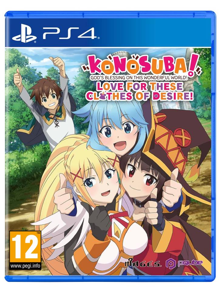 Konosuba Gods Blessing on this Wonderful World Love for These Clothes of Desire Плейстейшън 4