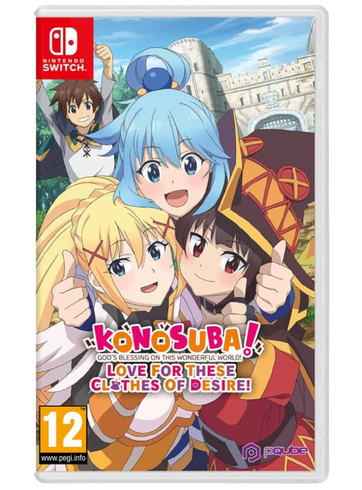 Konosuba Gods Blessing on this Wonderful World Love for These Clothes of Desire Нинтендо Суич