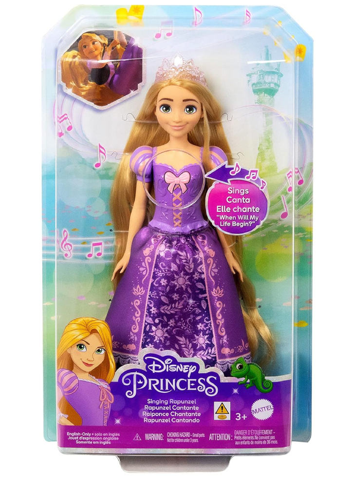 Papusa Disney Princess Singing Rapunzel (HPD41)