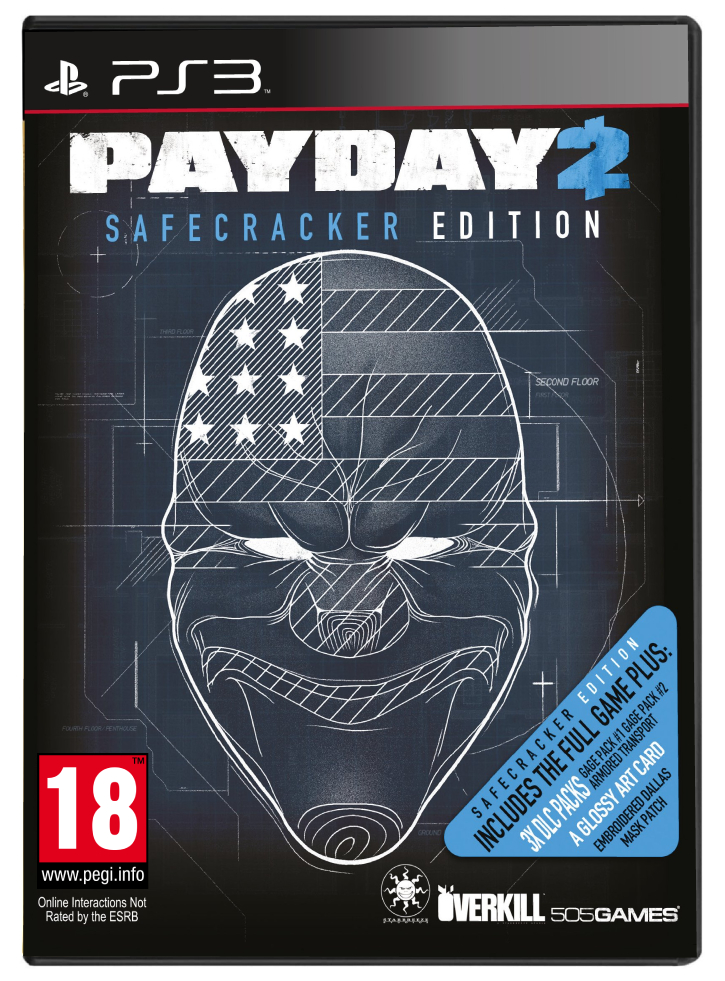 Payday 2 Safecracker Edition Плейстейшън 3