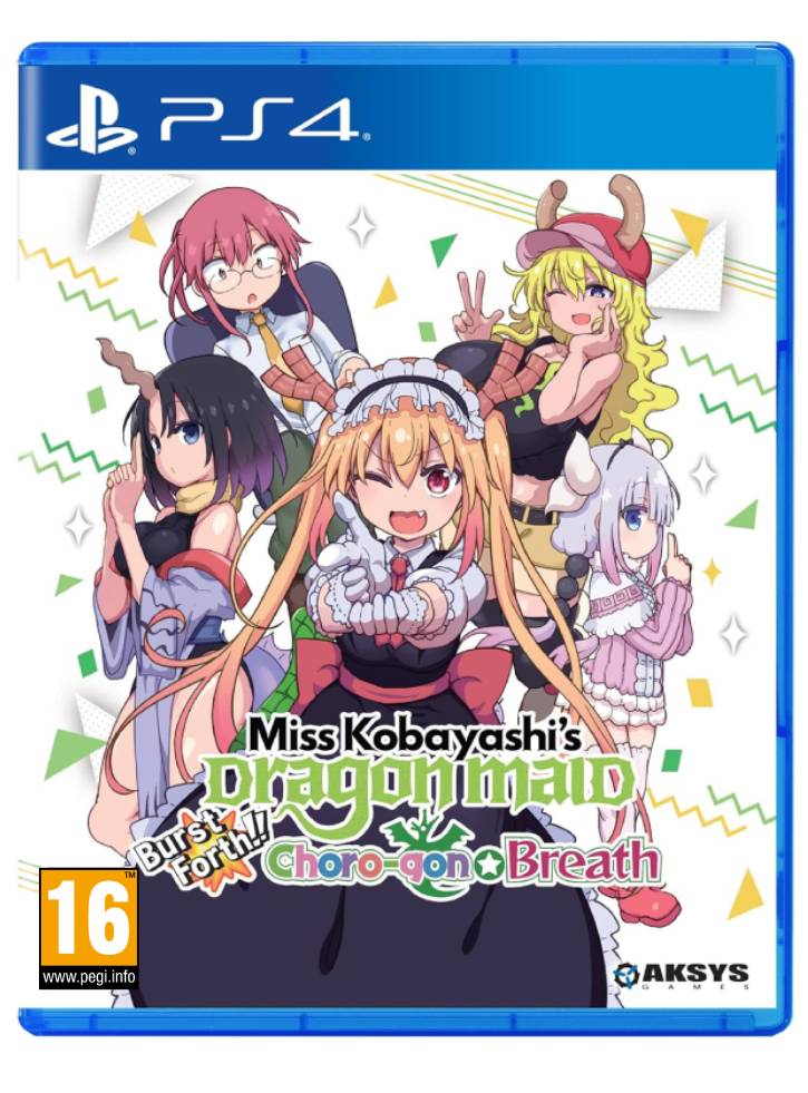 Miss Kobayashi\'s Dragon Maid Burst Forth!! Choro gon Breath Плейстейшън 4