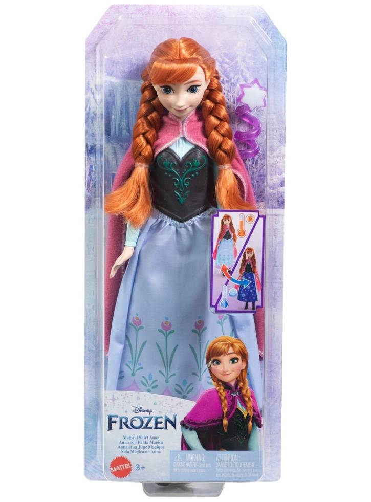 Papusa Disney Frozen Magical Skirt Anna (HTG24)