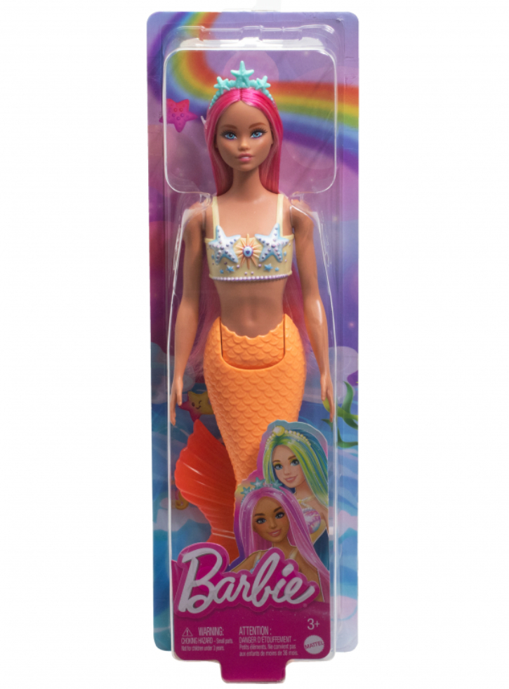 Papusa Barbie Dreamtopia Mermaid Pink (HRR03)