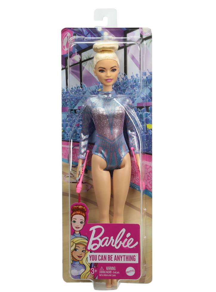 Papusa Barbie Rhythmic Gymn (Blonde) (GTN65)