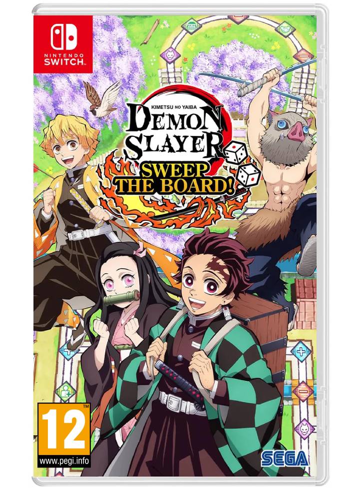 Demon Slayer Kimetsu no Yaiba Sweep the Board! Нинтендо Суич