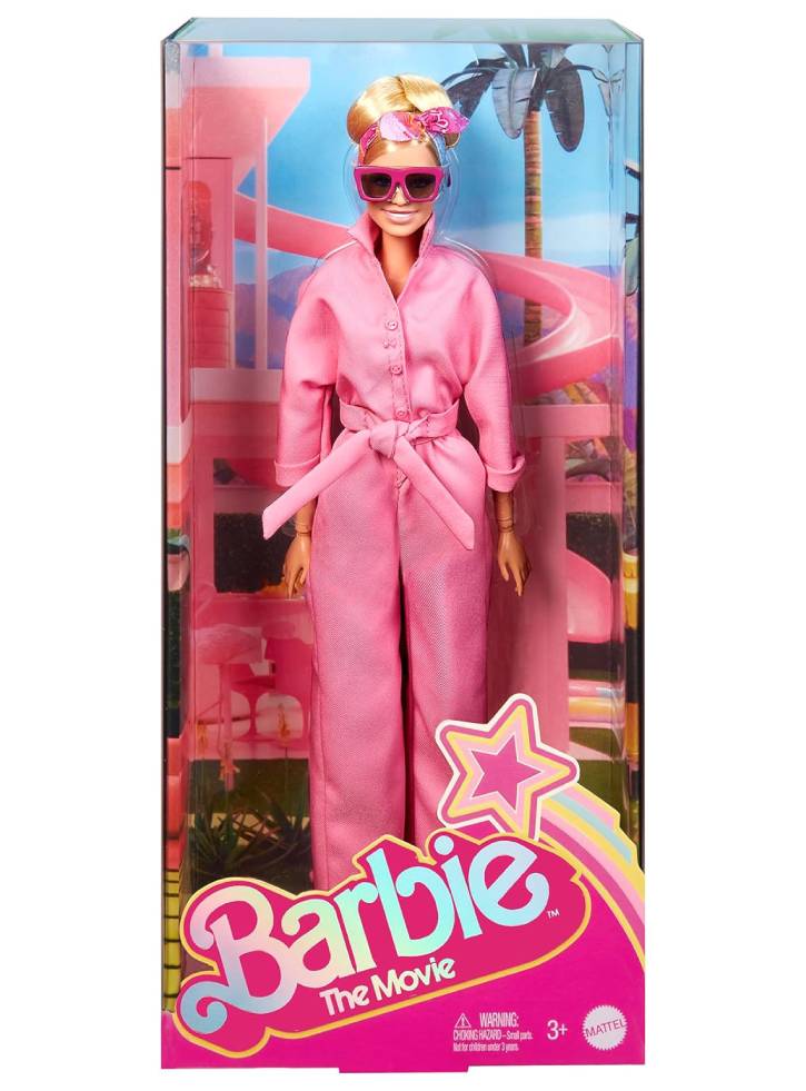 Papusa Barbie Movie Pink Boiler Suit (HRF29)