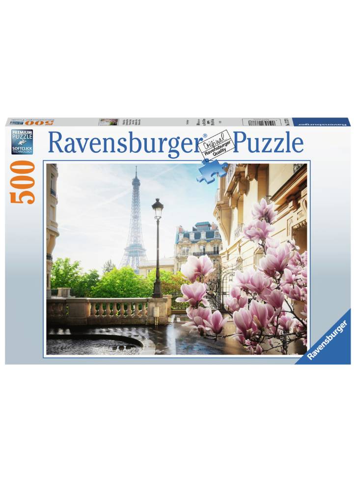 Puzzle Ravensburger Spring In Paris 500pc