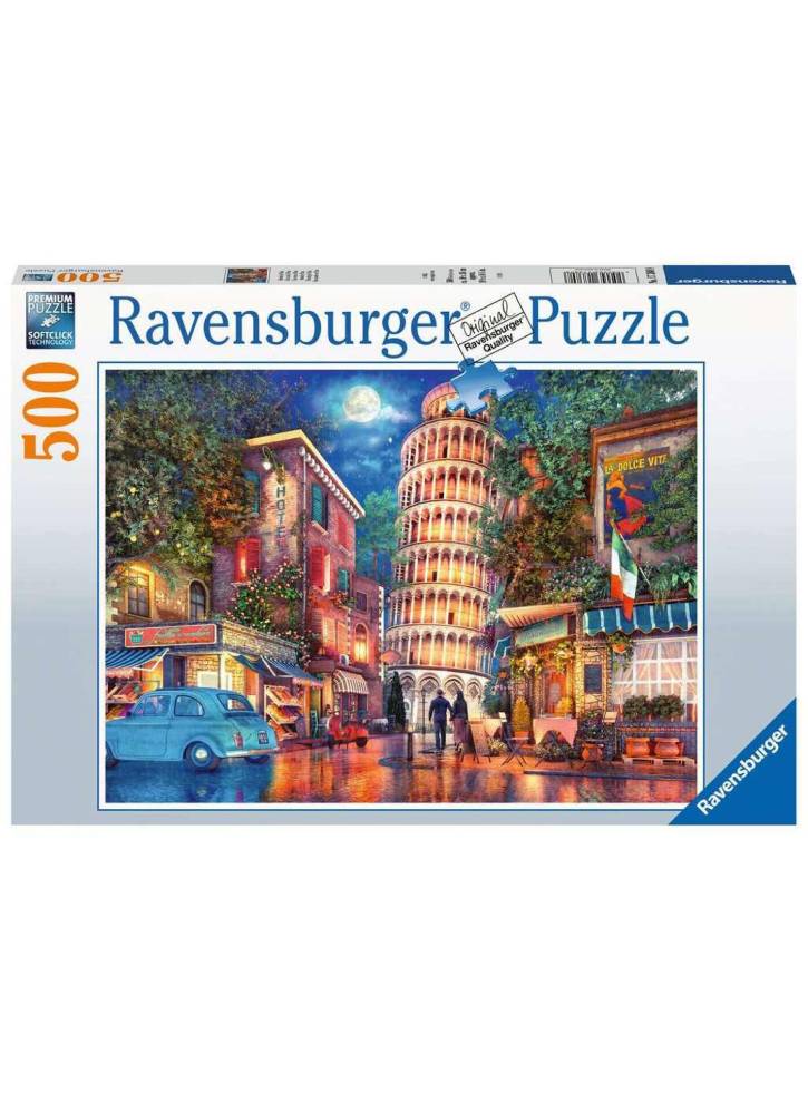 Puzzle Ravensburger Streets Of Pisa 500pc (10217380)