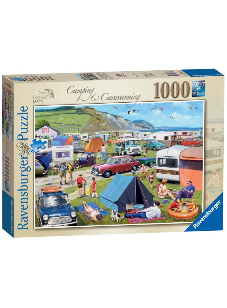 Puzzle Ravensburger Camping & Caravanning 1000pc (10216763)