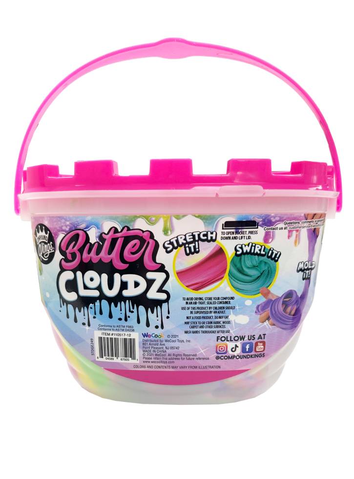 Compound Kings Butter Cloudz 340g Rainbow Cotton Candy Non Scent (40269)