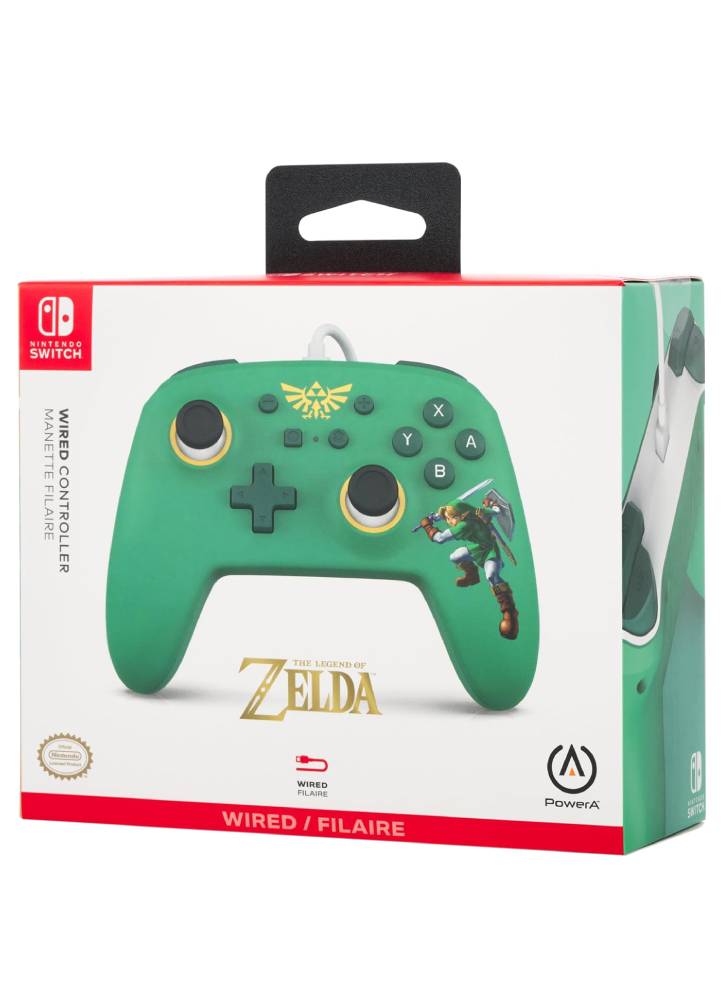 Controller PowerA Wired Hyrule Defender - Nintendo Switch