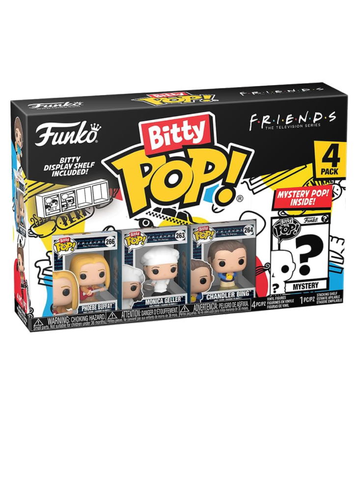 Bitty Pop 4 Pack Friends Phoebe Buffay