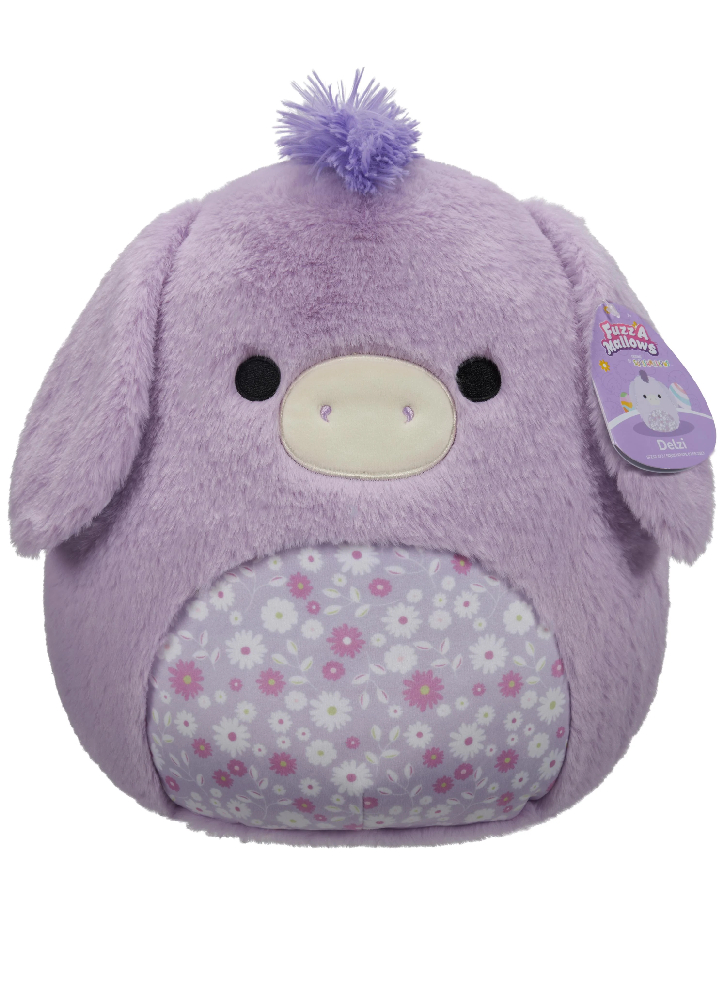 Plus Squishmallows P18 Fuzz A Mallows Delzi Donkey 30 cm (1885503)